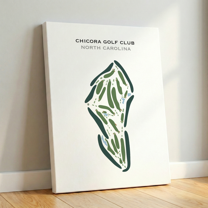 Chicora Golf Club, North Carolina - Printed Golf Courses