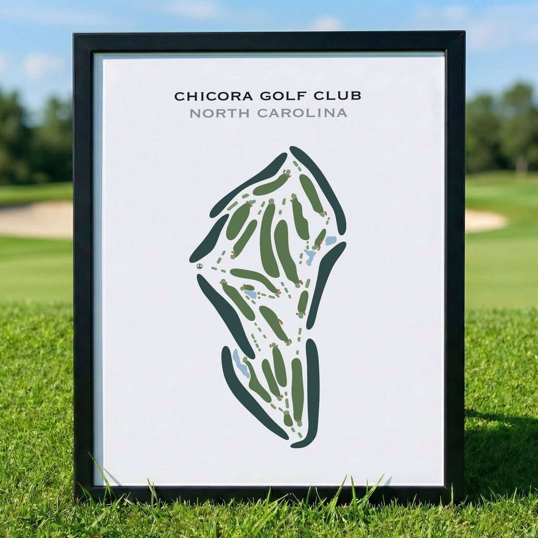 Chicora Golf Club, North Carolina - Printed Golf Courses