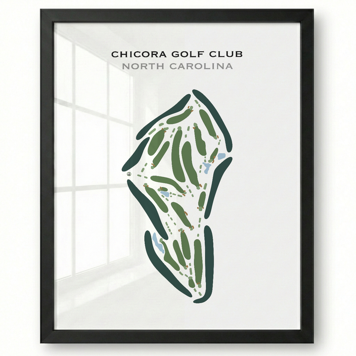 Chicora Golf Club, North Carolina - Printed Golf Courses