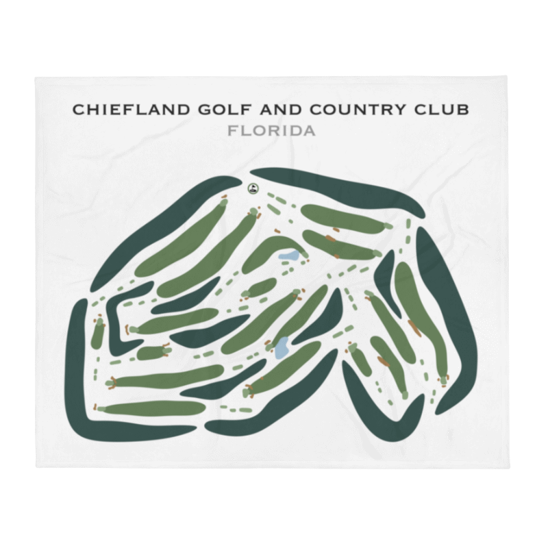 Chiefland Golf & Country Club, Florida - Printed Golf Courses