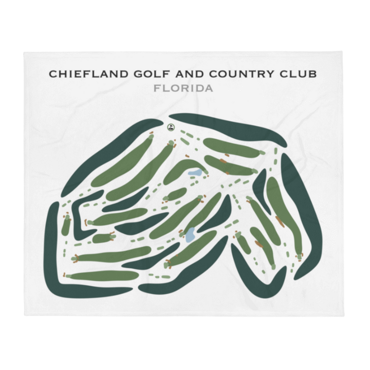 Chiefland Golf & Country Club, Florida - Printed Golf Courses