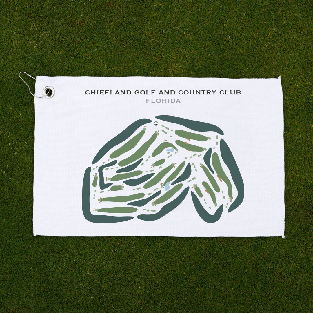 Chiefland Golf & Country Club, Florida - Printed Golf Courses