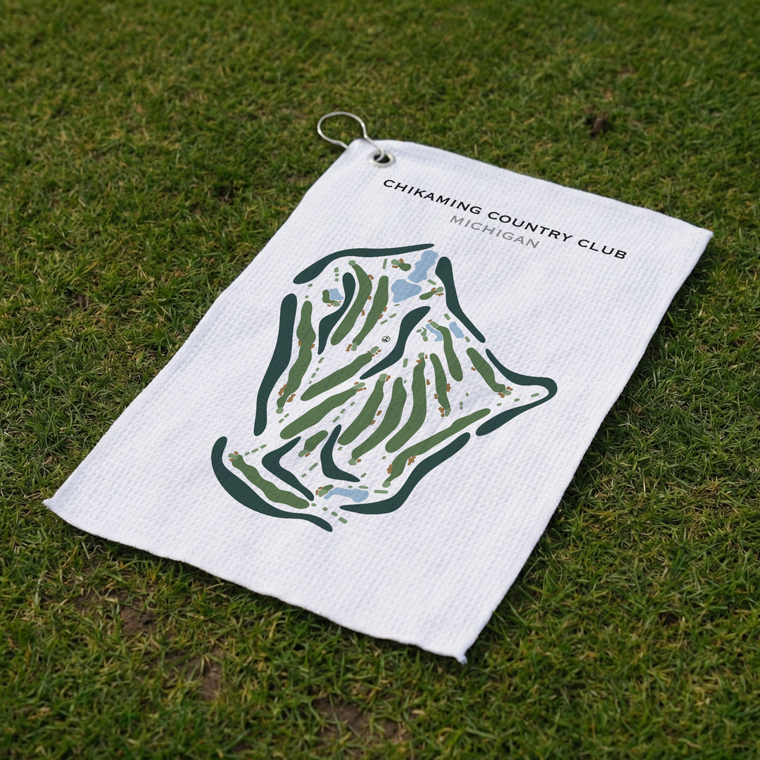 Chikaming Country Club, Michigan - Printed Golf Course