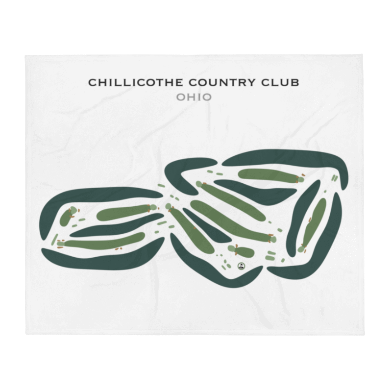 Chillicothe Country Club, Ohio - Printed Golf Courses