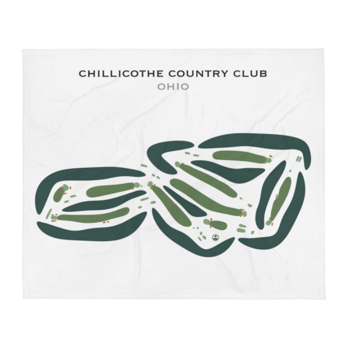 Chillicothe Country Club, Ohio - Printed Golf Courses