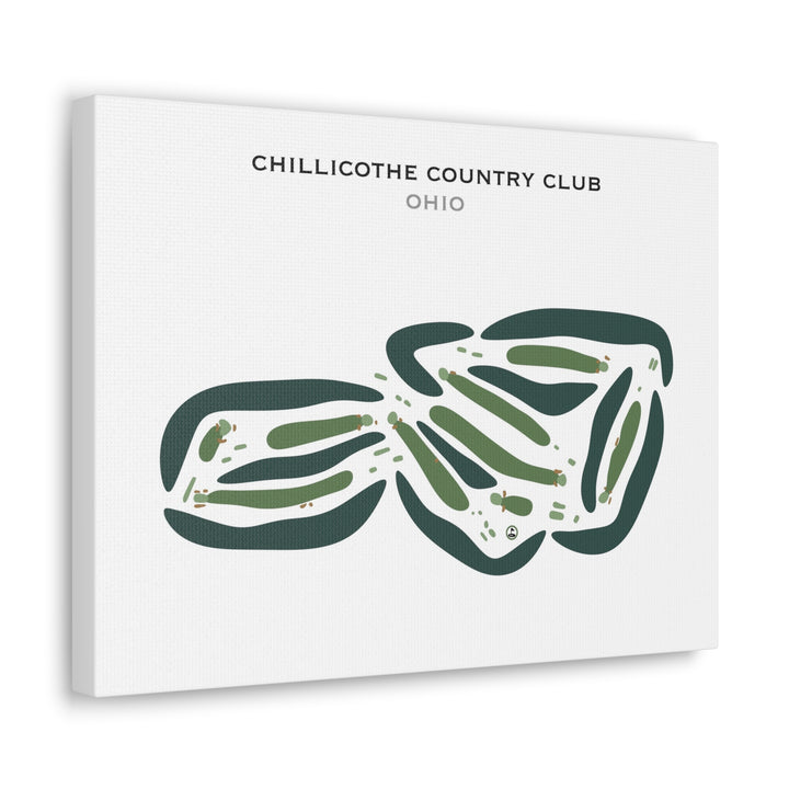 Chillicothe Country Club, Ohio - Printed Golf Courses