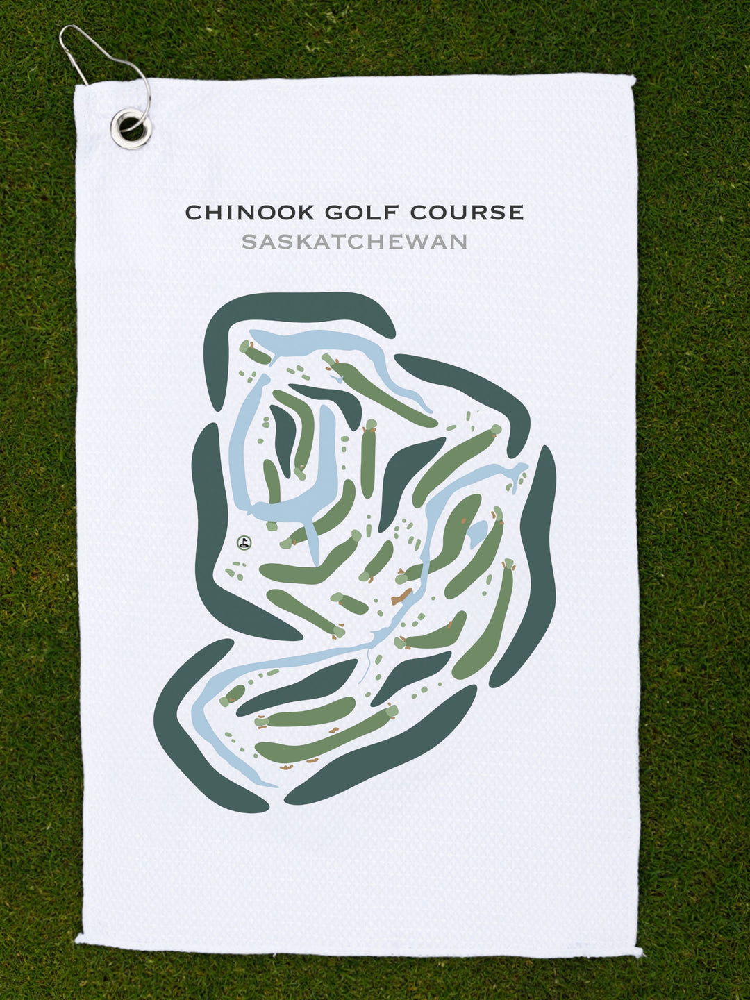 Chinook Golf Course, Saskatchewan, Canada - Printed Golf Courses