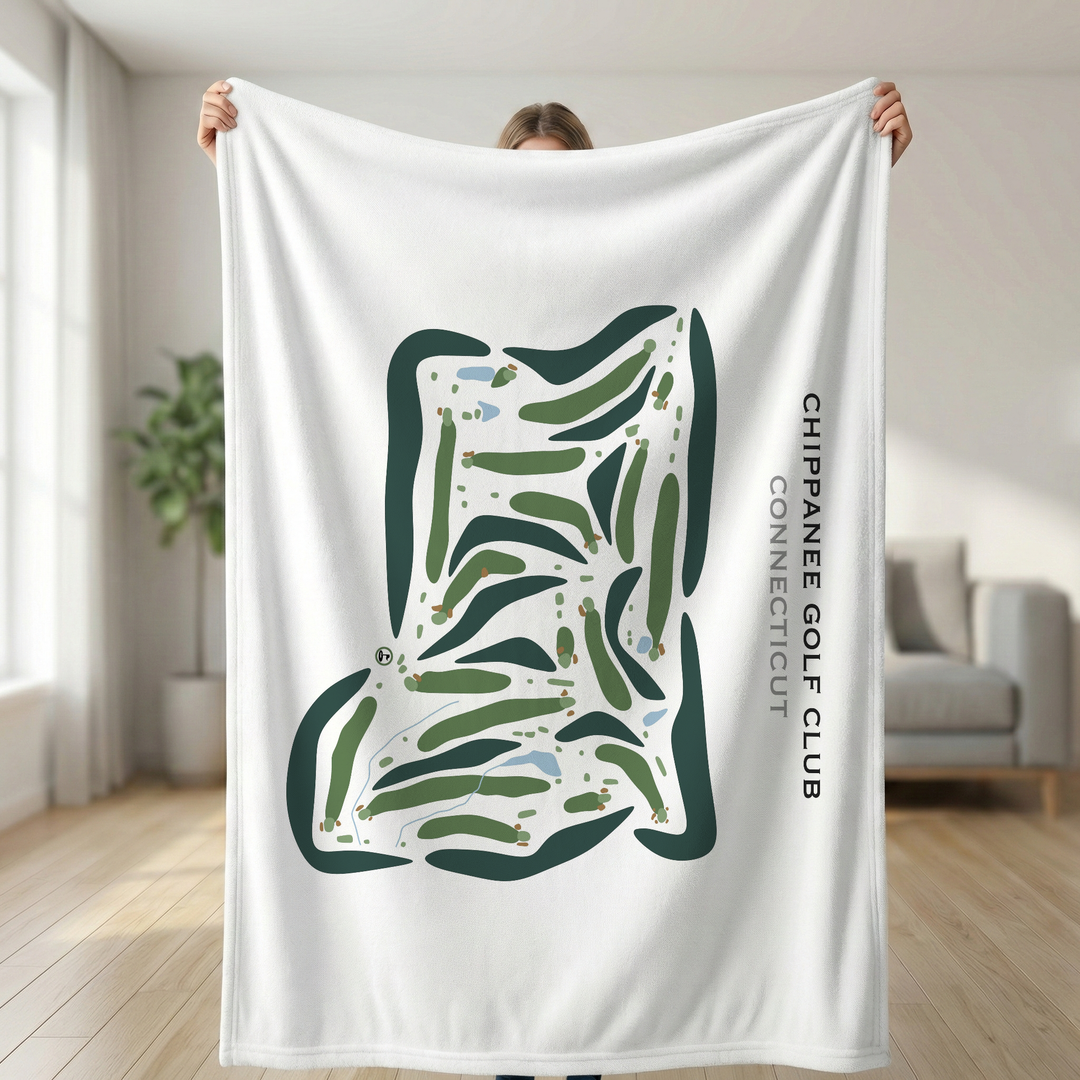Chippanee Golf Club, Connecticut - Printed Golf Courses
