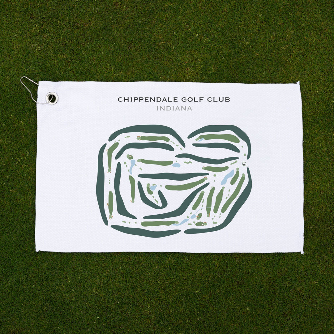 Chippendale Golf Club, Indiana - Printed Golf Courses