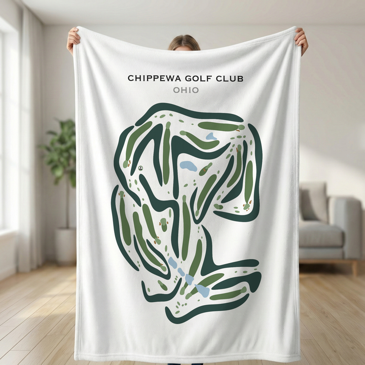 Chippewa Golf Club, Ohio - Printed Golf Courses