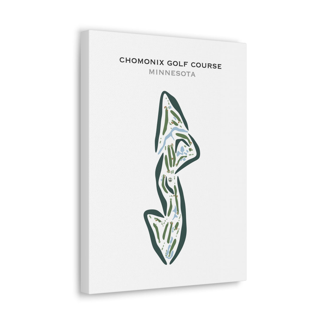 Chomonix Golf Course, Minnesota - Printed Golf Courses