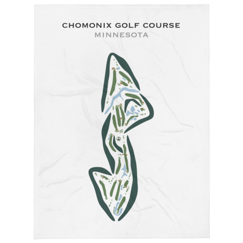 Chomonix Golf Course, Minnesota - Printed Golf Courses