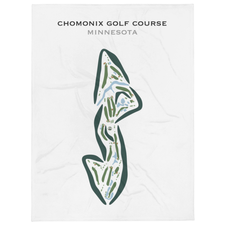 Chomonix Golf Course, Minnesota - Printed Golf Courses