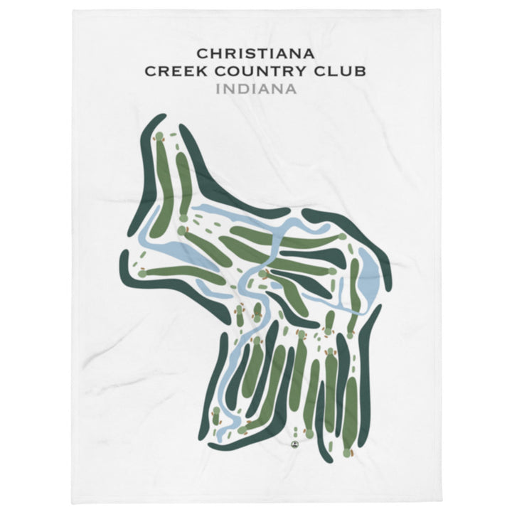 Christiana Creek Country Club, Indiana - Printed Golf Course