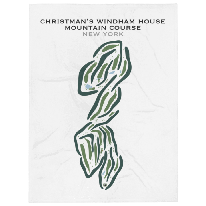 Christman's Windham House Mountain Course, New York - Printed Golf Courses