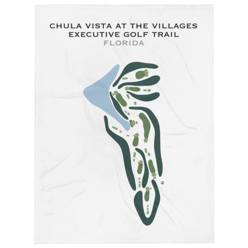 Chula Vista at The Villages Executive Golf Trail, Florida - Printed Golf Courses