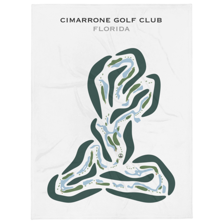 Cimarrone Golf Club, Florida - Printed Golf Courses