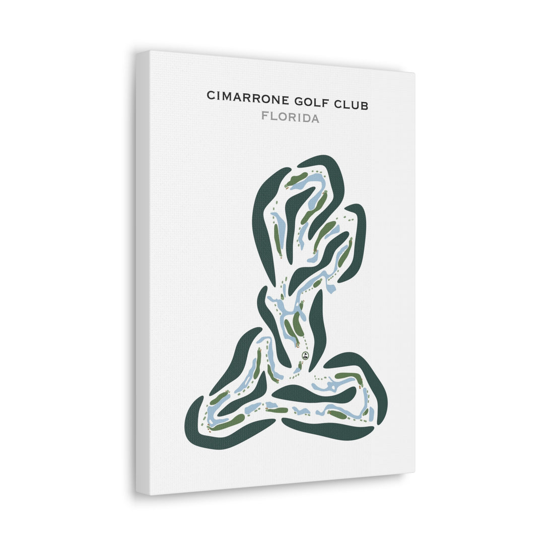 Cimarrone Golf Club, Florida - Printed Golf Courses