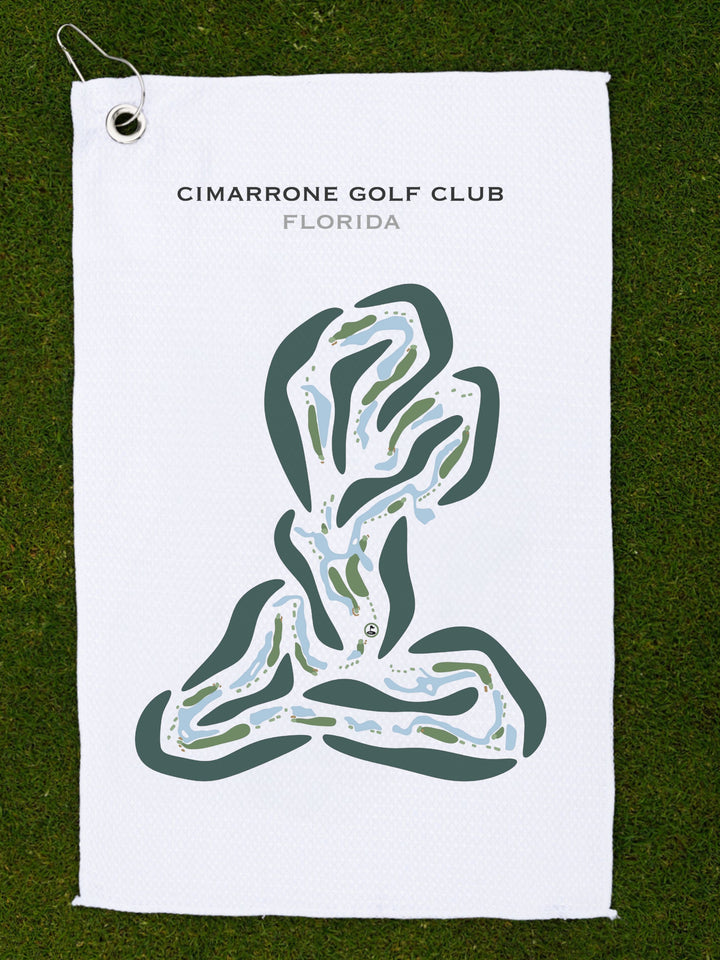 Cimarrone Golf Club, Florida - Printed Golf Courses