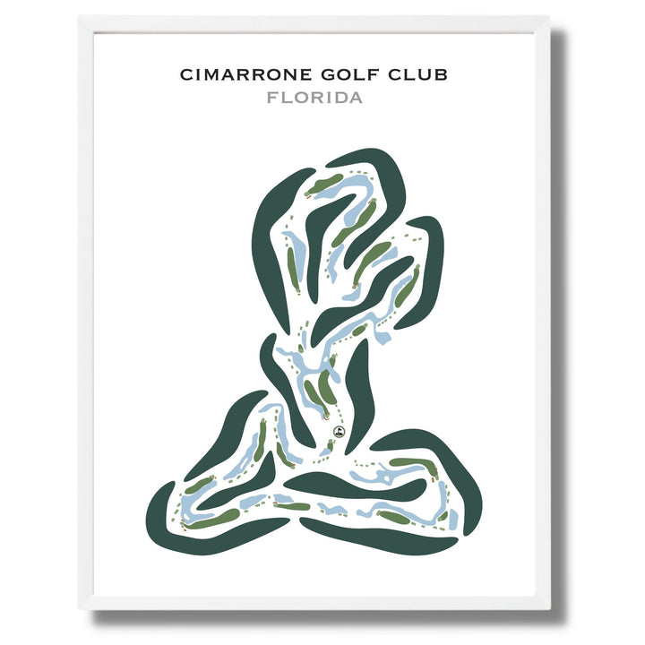 Cimarrone Golf Club, Florida - Printed Golf Courses