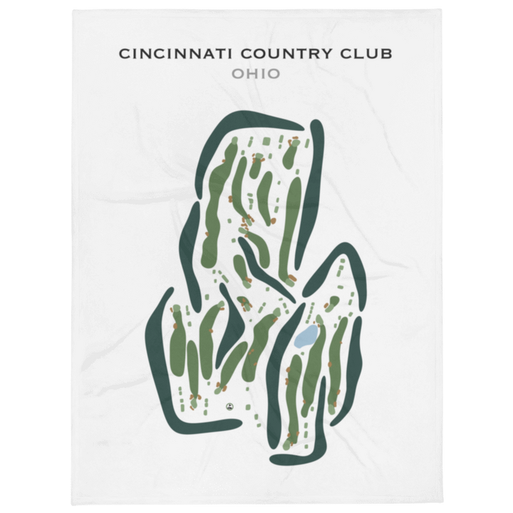 Cincinnati Country Club, Ohio - Printed Golf Courses