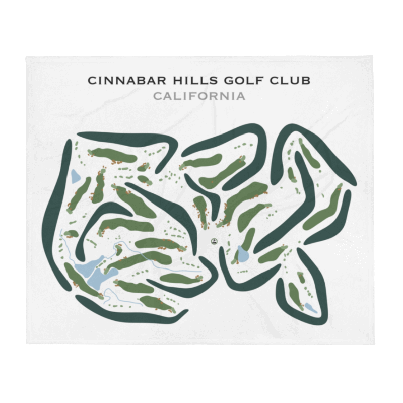 Cinnabar Hills Golf Club, California - Printed Golf Courses