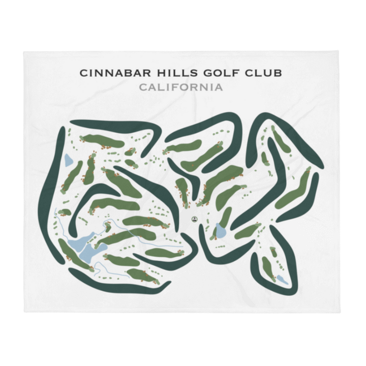 Cinnabar Hills Golf Club, California - Printed Golf Courses