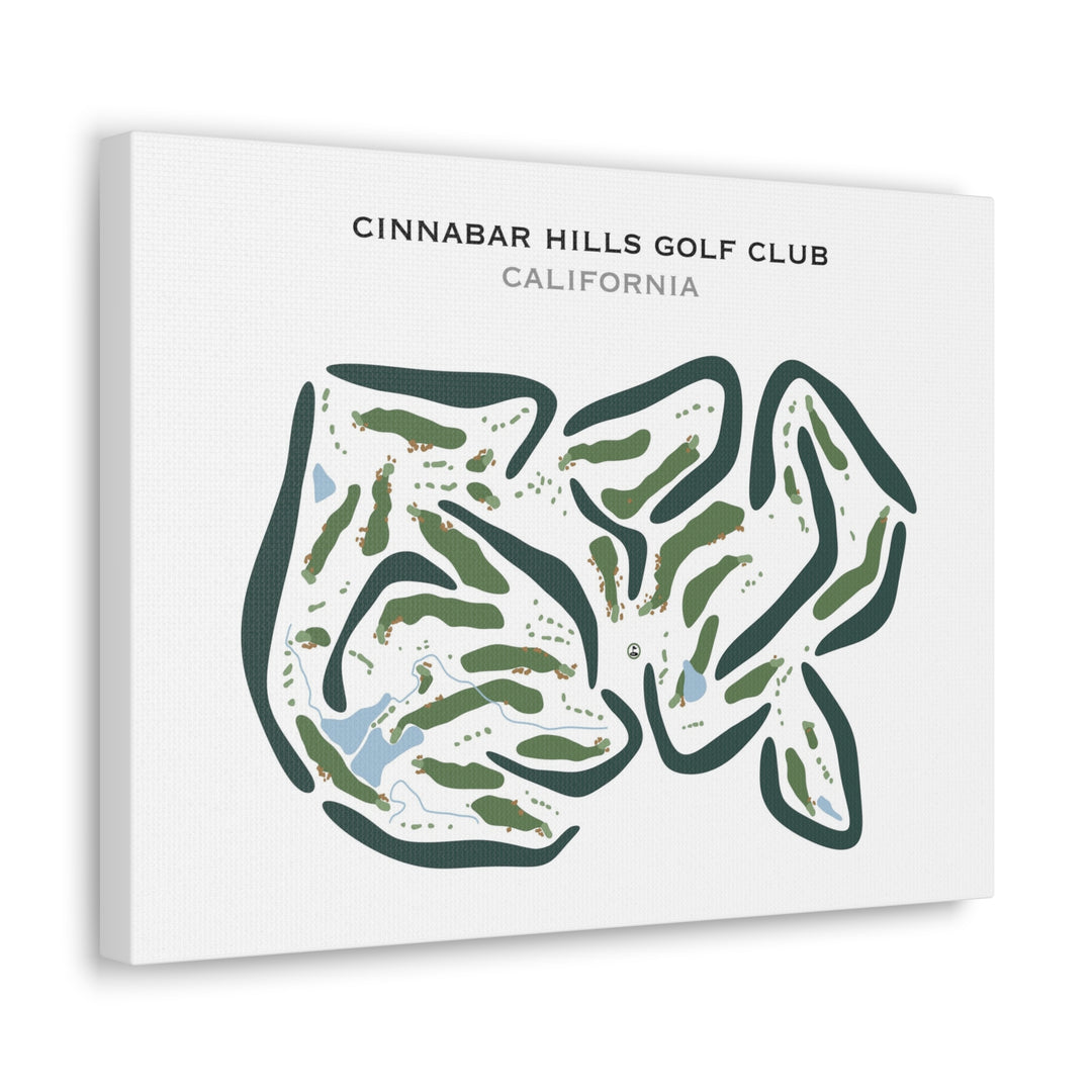 Cinnabar Hills Golf Club, California - Printed Golf Courses