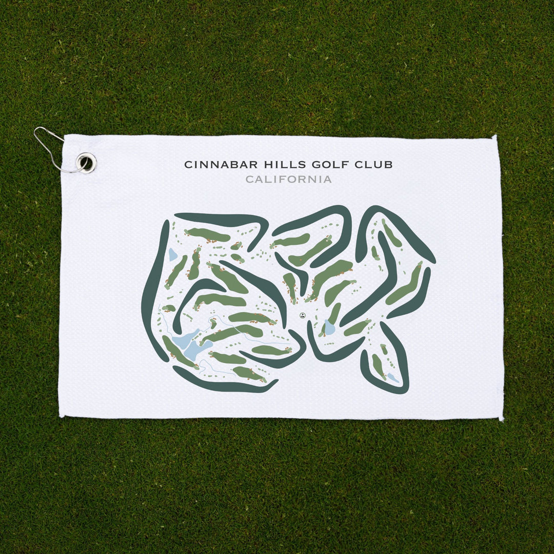 Cinnabar Hills Golf Club, California - Printed Golf Courses