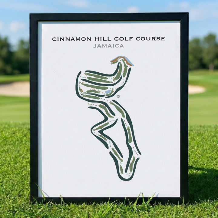 Cinnamon Hill Golf Course, Jamaica - Printed Golf Courses