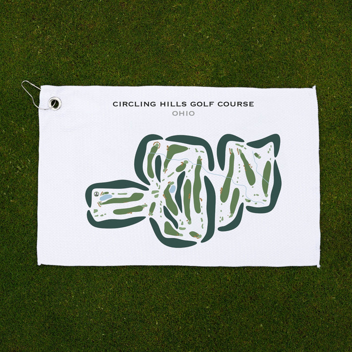 Circling Hills Golf Course, Ohio - Printed Golf Courses