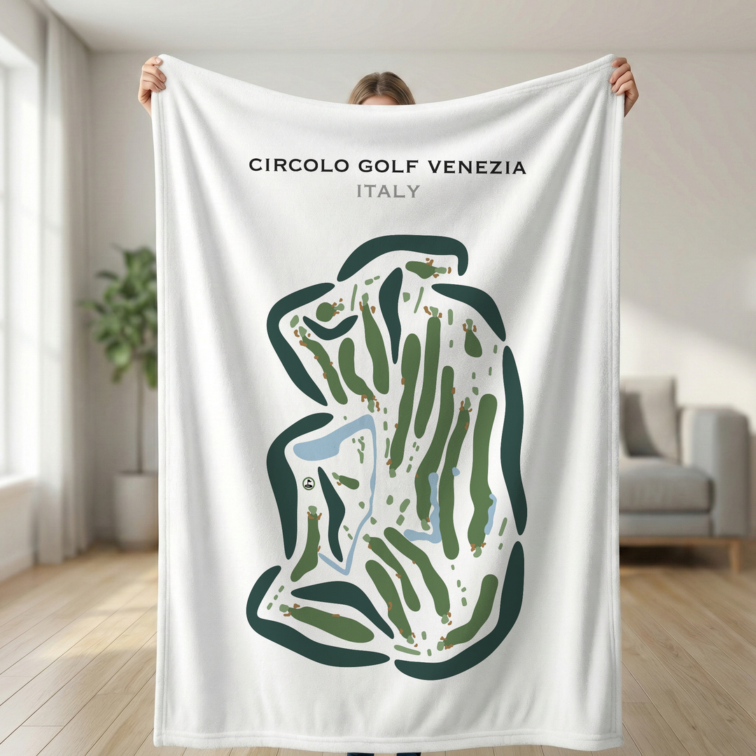 Circolo Golf Venezia, Italy - Printed Golf Courses