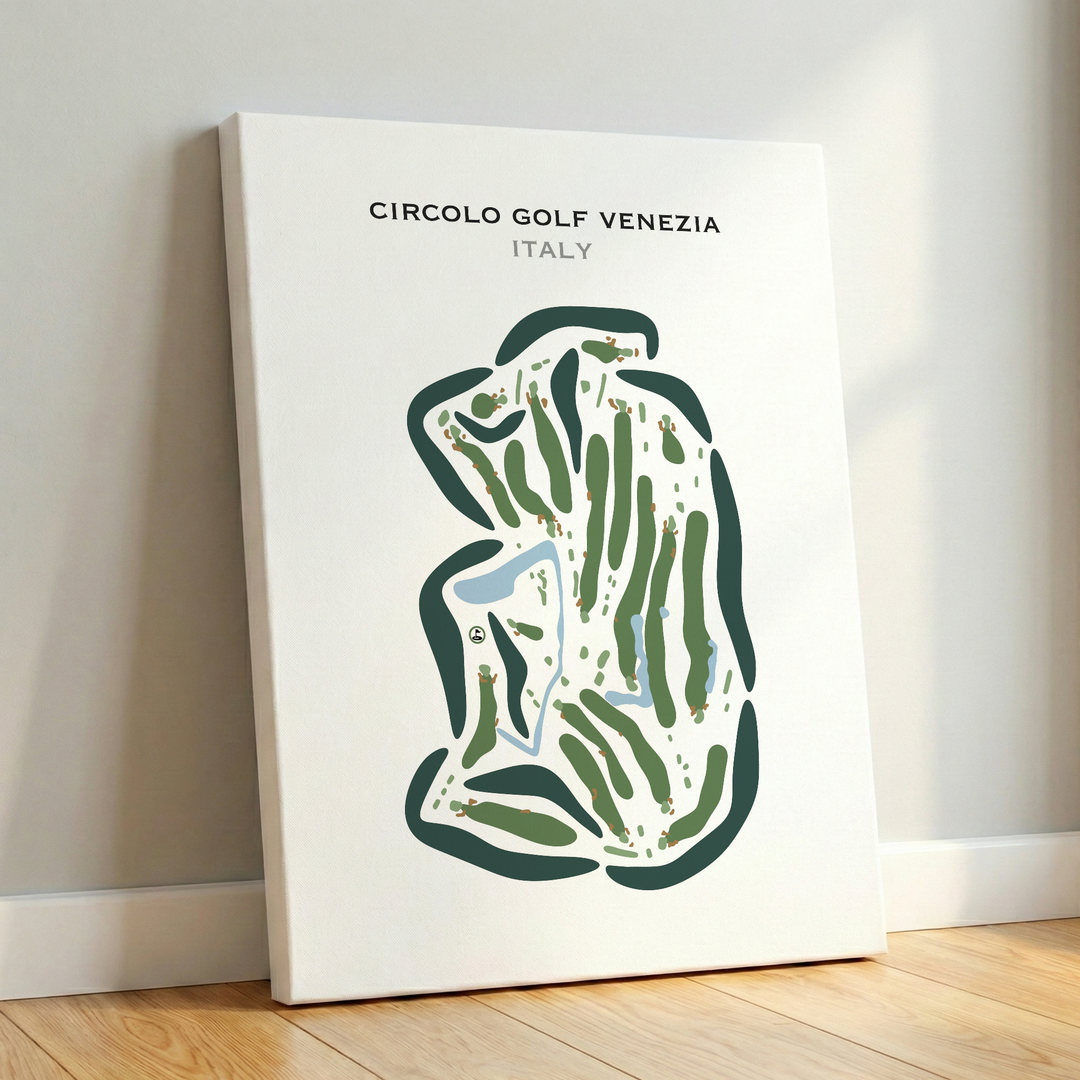 Circolo Golf Venezia, Italy - Printed Golf Courses