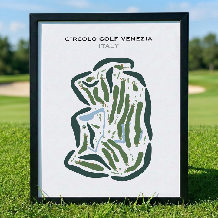 Circolo Golf Venezia, Italy - Printed Golf Courses