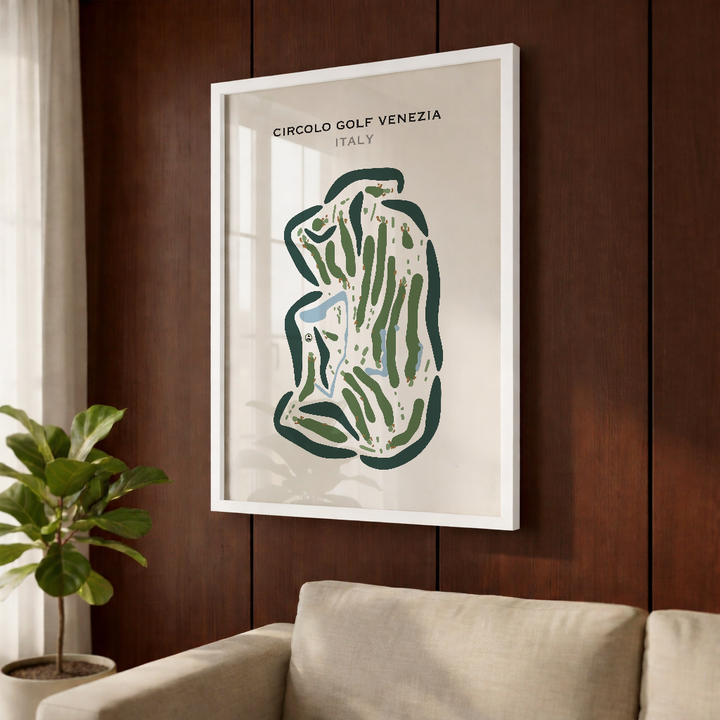 Circolo Golf Venezia, Italy - Printed Golf Courses