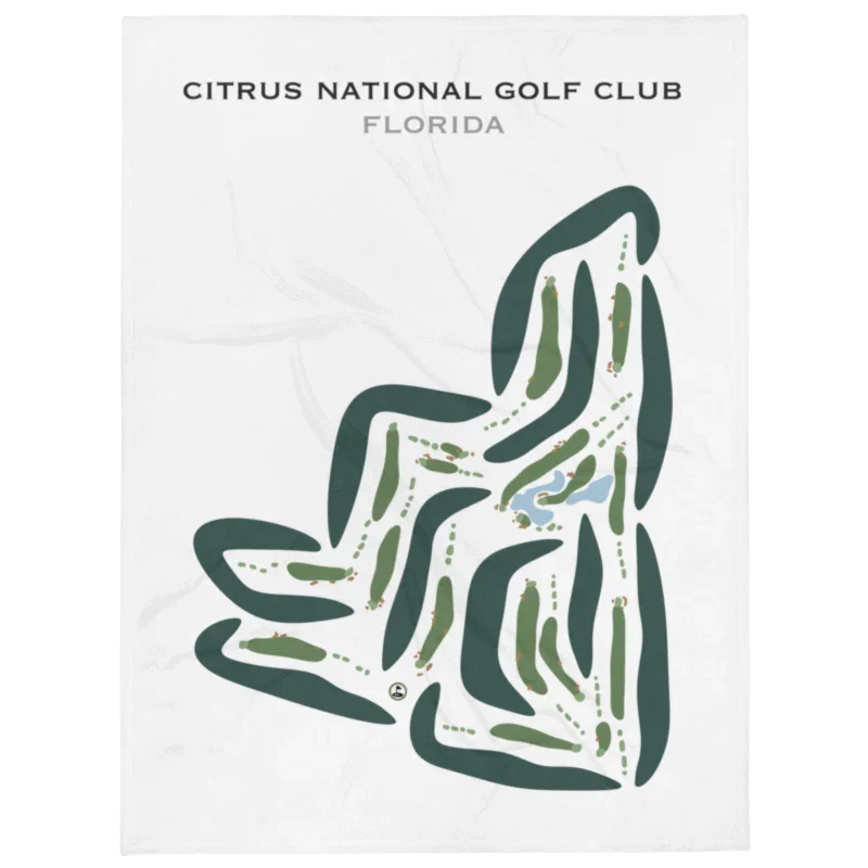 Citrus National Golf Club, Florida - Printed Golf Courses