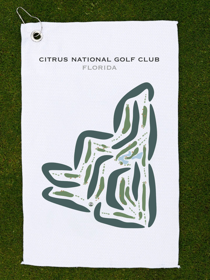 Citrus National Golf Club, Florida - Printed Golf Courses