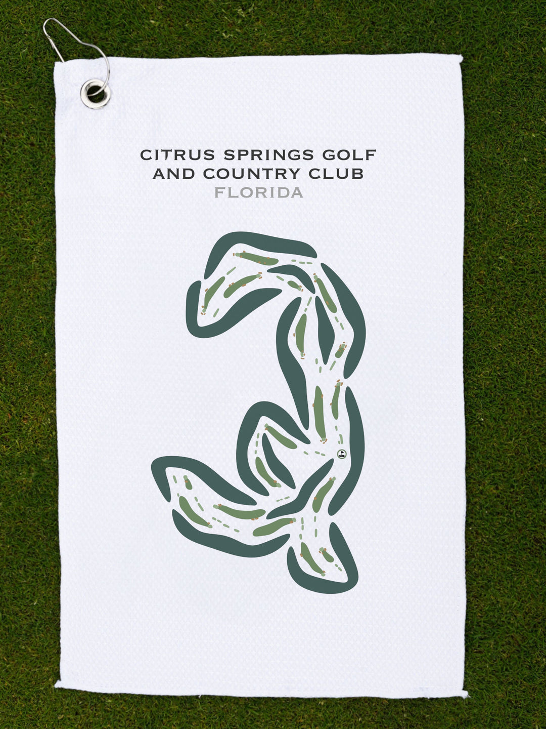 Citrus Springs Golf and Country Club, Florida - Printed Golf Courses