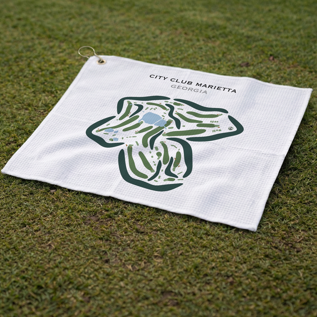 City Club Marietta, Georgia - Printed Golf Courses