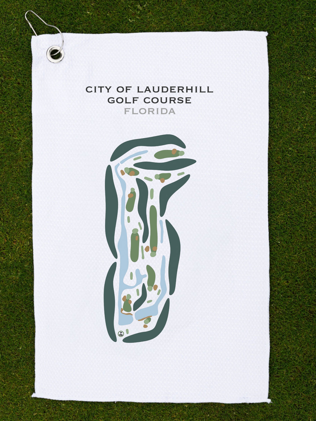 City Of Lauderhill Golf Course, Florida - Printed Golf Courses