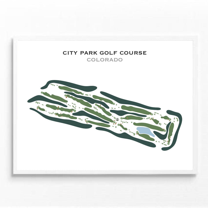 City Park Golf Course, Colorado - Golf Course Prints