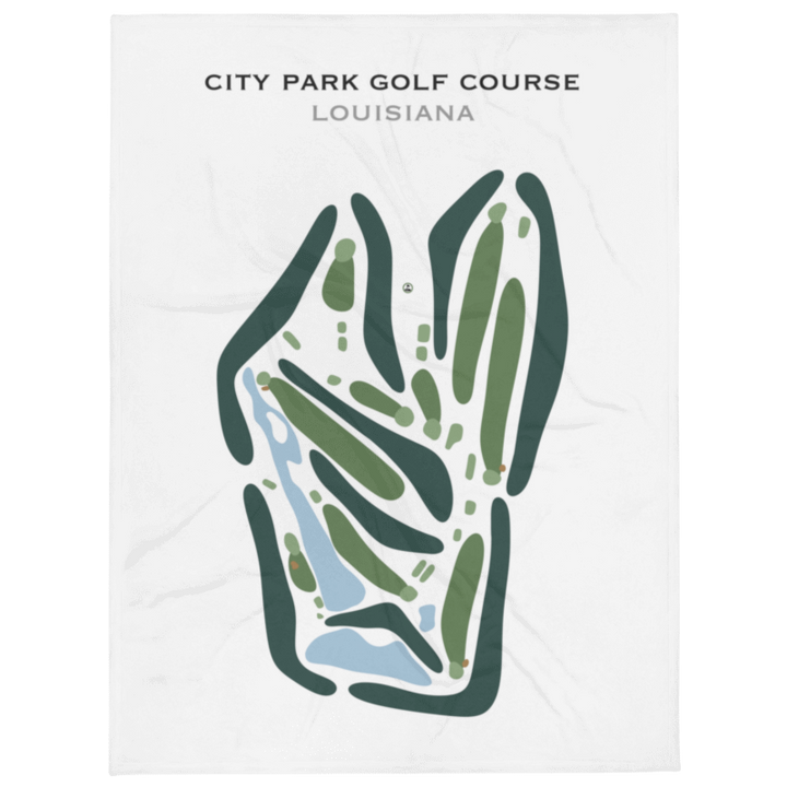 City Park Golf Course, Louisiana - Printed Golf Courses