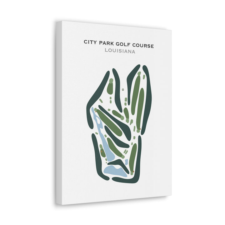 City Park Golf Course, Louisiana - Printed Golf Courses