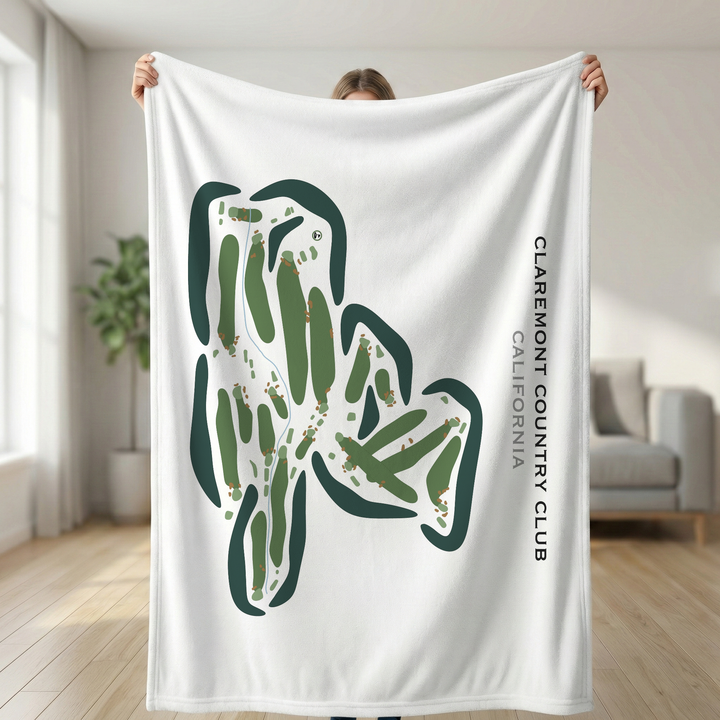 Claremont Country Club, California - Printed Golf Courses