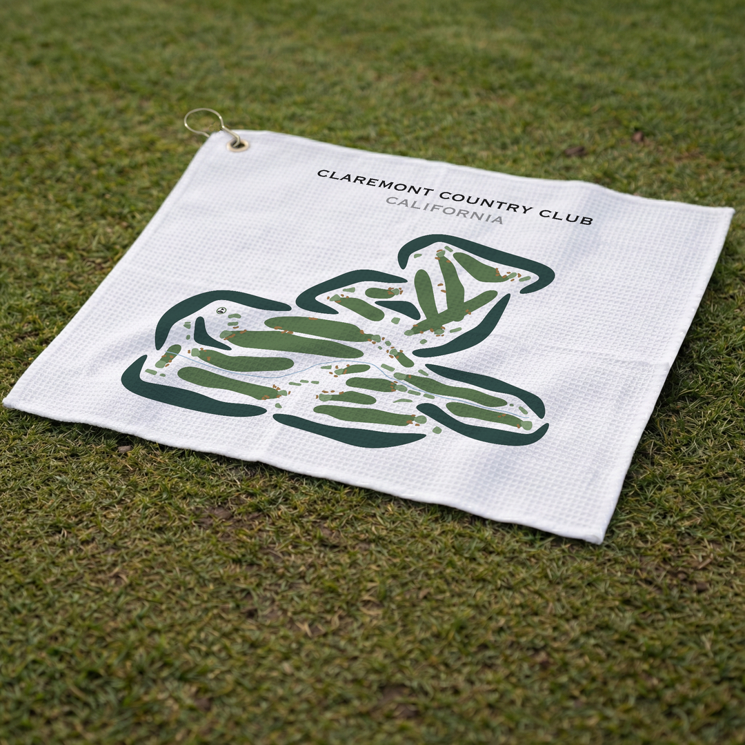 Claremont Country Club, California - Printed Golf Courses
