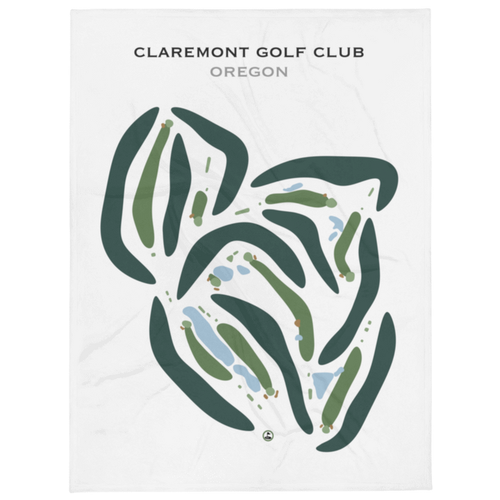 Claremont Golf Club, Oregon - Printed Golf Courses