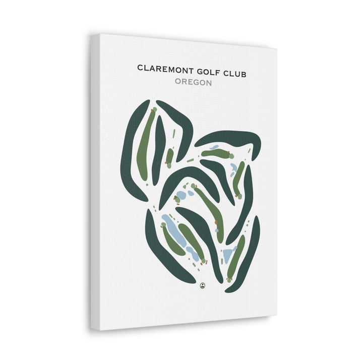 Claremont Golf Club, Oregon - Printed Golf Courses