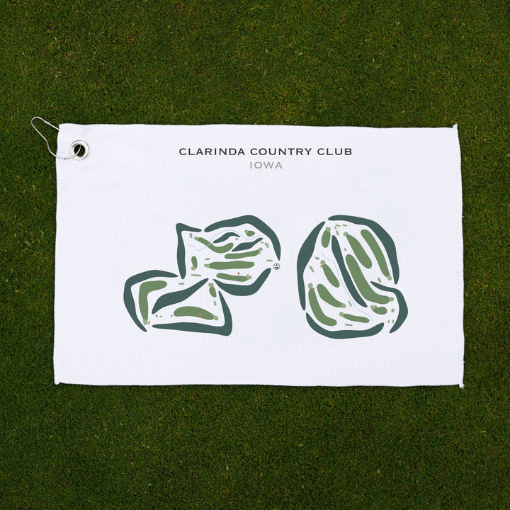 Clarinda Country Club, Iowa - Printed Golf Courses