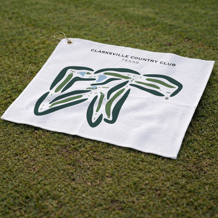 Clarksville Country Club, Texas - Printed Golf Courses