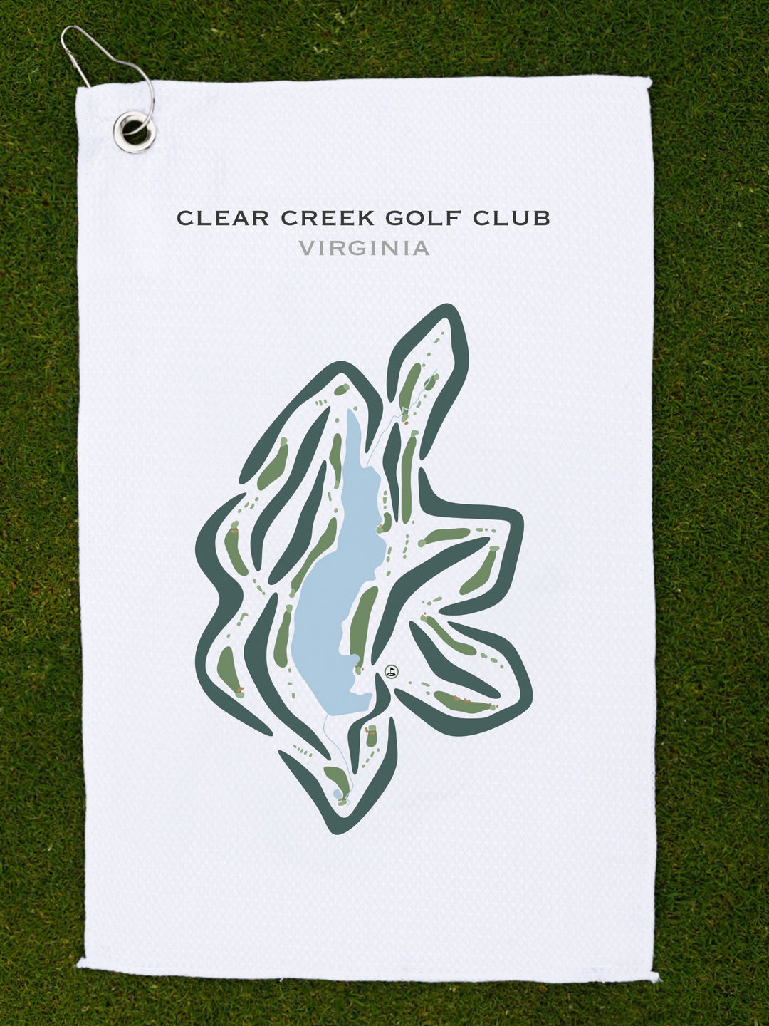 Clear Creek Golf Club, Virginia - Printed Golf Courses